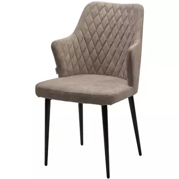 Стул Kashemir Бежевый, велюр / черный каркас M-City 461MC05029