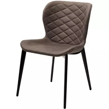 Стул КЛОД, цвет Kiprus-04 Коричневый, искусственная замша / черный каркас М-City M-City