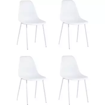 Стул KON белый 4 шт. Stool Group (арт.УТ000037265)