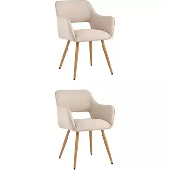 Стул Кромвель II бежевый 2 шт Stool Group (арт.УТ000037432)