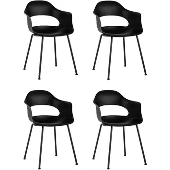 Стул Lady пластик черный 4 шт. Stool Group арт.УТ000037275