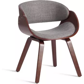 Стул LANDO (mod.8036) (Дерево,Ткань/Орех,Серый) Tetchair арт.21830