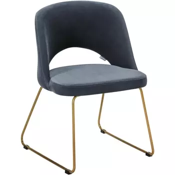 Стул Lars Diag grey/Линк золото R-Home арт.410120144h_Diag grey