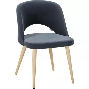 Стул Lars Diag grey/нат.дуб R-Home арт.410120141h_Diaggrey_н.дуб