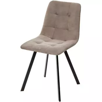Стул латте #25, велюр / черный каркас, шт./1 к M-City CHILLI-Q 461MC04641