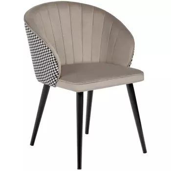 Стул латте с жаккардом Bradex Home Paola RF 0259