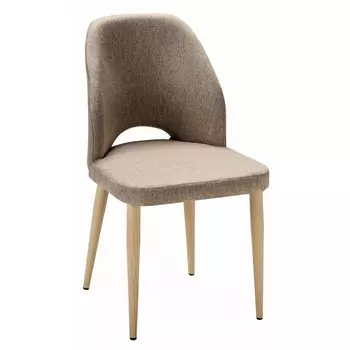 Стул Ledger беж./нат.дуб R-Home арт.410123103h_beige_н.дуб