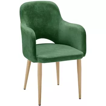 Стул Ledger green grass/нат.дуб R-Home арт.410124166h_Green grass_нат.дуб