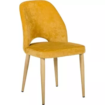 Стул Ledger Желт/Натуральный Дуб R-Home арт.4101230h_ЖелтНДуб