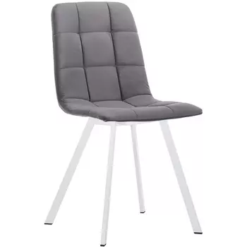 Стул Leset Скай Профиль (металл Белый/велюр ULTRA GRAFIT Графит) 2500000099090