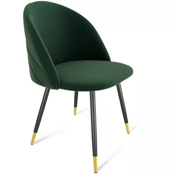 Стул лиственно-зелёный/черный муар/золото Sheffilton SHT-ST35-2/S95-1 9519027601