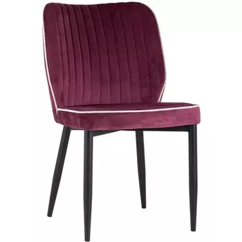 Стул Лоренс велюр бордовый (Stool Group)