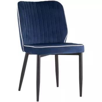 Стул велюр синий Stool Group УТ000001623