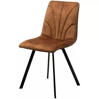 Стул M-City ARFA UF912-02B античный медный, велюр без "пальчикового" эффекта/ черный каркас