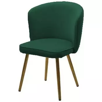 Стул M-City МОНЕ ZIZI 626 Изумрудный, велюр / Золотой каркас