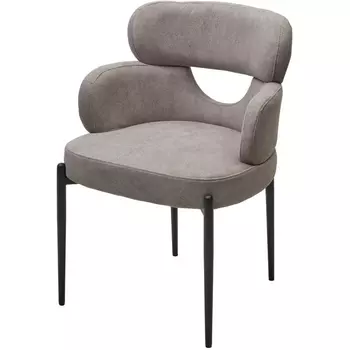 Стул M-City VALTER AR627-11B Молочный, ткань / Черный каркас