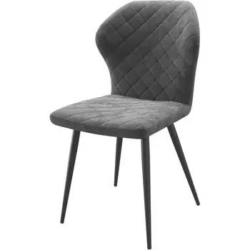 Стул МАМАДОМА Робби,Чёрный/Antracite Lux b28