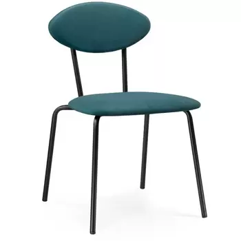Стул Woodville на металлокаркасе Мареон катания ментол / черный матовый 510614