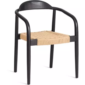 Стул MIDGARD Tetchair (Дерево вяз/Черный) арт.24416