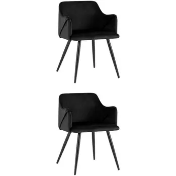 Стул Монарх NEW черный 2 шт Stool Group (арт.УТ000037490)