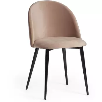 Стул (mod. 710) barkhat 5/черный (ткань/металл) Tetchair 113349 14332