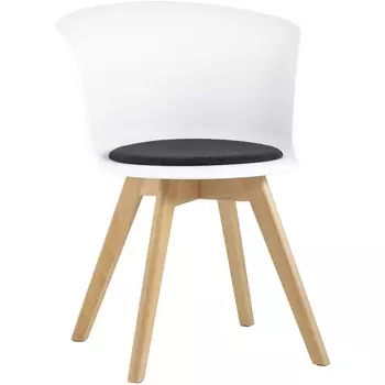 Стул с подушкой белый Stool Group УТ000005382