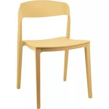 Стул Moris пластик бледно-желтый Stool Group арт.УТ000039255