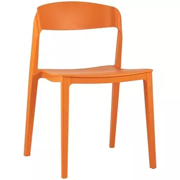 Стул Stool Group Moris пластик оранжевый УТ000005556