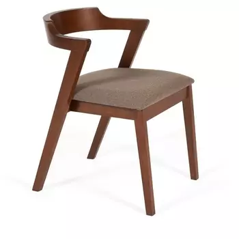 Стул мягкое сидение (Верса) Коричневый (каркас бук, сиденье ткань) Tetchair 113031 13988