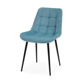 Стул MyFar Феникс бирюзовый велюр (комплект 2 шт) MF1024-2