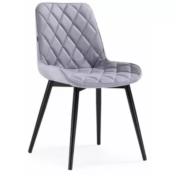 Стул на металлокаркасе Баодин черный / velutto 49 (Woodville)