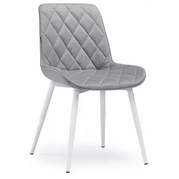 Стул на металлокаркасе Баодин velutto 12 / белый (Woodville)