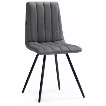 Стул на металлокаркасе Биджей velutto 32 / черный (Woodville)