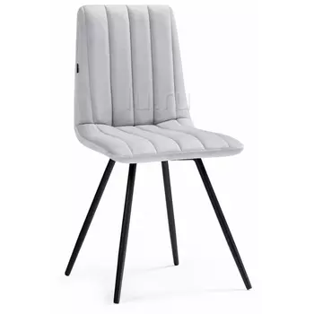 Стул на металлокаркасе Биджей velutto 52 / черный (Woodville)