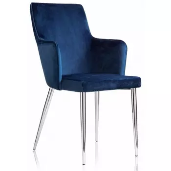 Стул на металлокаркасе blue Woodville Benza 11848