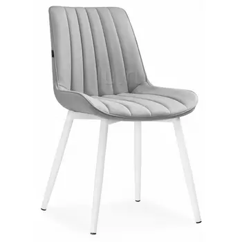 Стул на металлокаркасе / белый Woodville Бриджеш 462156