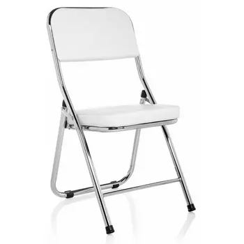 Стул на металлокаркасе раскладной белый Woodville Chair 11072