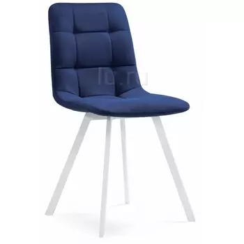 Стул Notta на металлокаркасе Чилли синий / белый 489709
