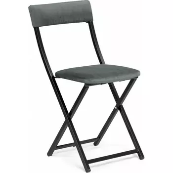 Стул на металлокаркасе Elevis (Elevis темно-серый / черный) Woodville арт.587874