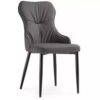 Стул Woodville на металлокаркасе Neli gray / black 15215