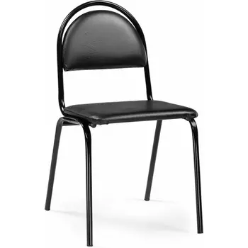 Стул на металлокаркасе Гумер (Гумер черный / черный глянец) Woodville арт.587876