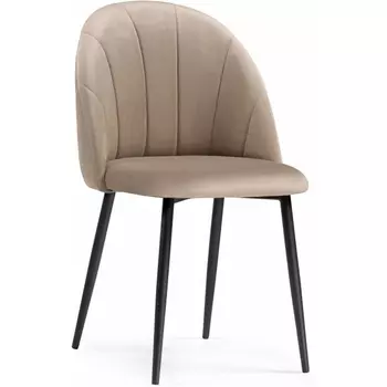 Стул на металлокаркасе Логан (Логан бежевый / черный) Notta арт.542620