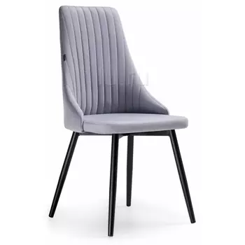 Стул Woodville на металлокаркасе Нараян velutto 49 / черный 462312