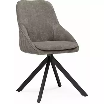 Стул на металлокаркасе Notta Техас крутящийся латте / черный арт.612891