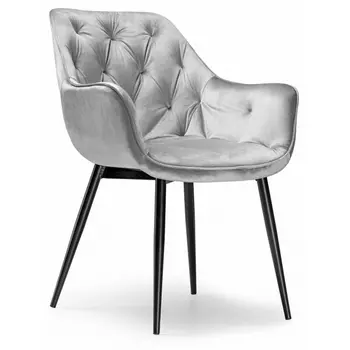 Стул на металлокаркасе gray Woodville Remo 11940