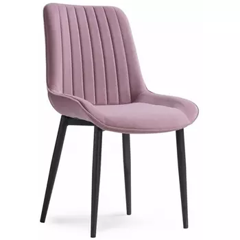 Стул на металлокаркасе розовый Woodville Seda 15003