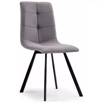 Стул на металлокаркасе светло-серый Woodville Totem 11628