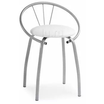 Стул Woodville на металлокаркасе Tankard белый полимер / светлый мусс 453985