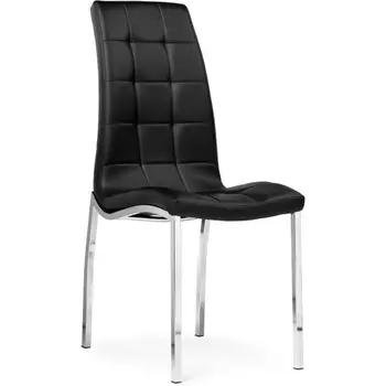 Стул на металлокаркасе Woodville DC2-092-2 black / chrome