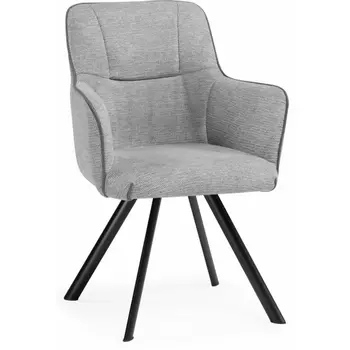 Стул на металлокаркасе Woodville Elis gray / dark gray / black арт.15839